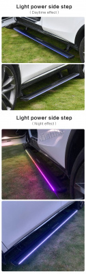 Cadillac XT5 (16-) выдвижные электропороги с LED подсветкой